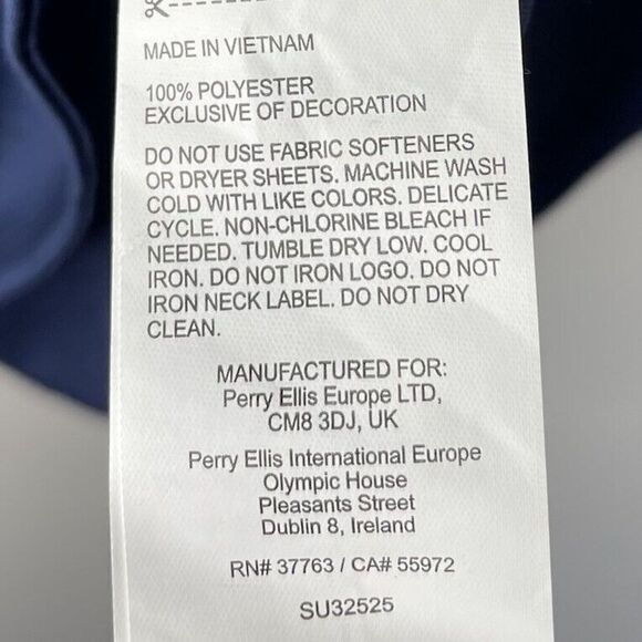 CALLAWAY Mens Opti-Dri Performance Polo Shirt NEW Large L Snap Navy Stripe Golf - Picture 7 of 9